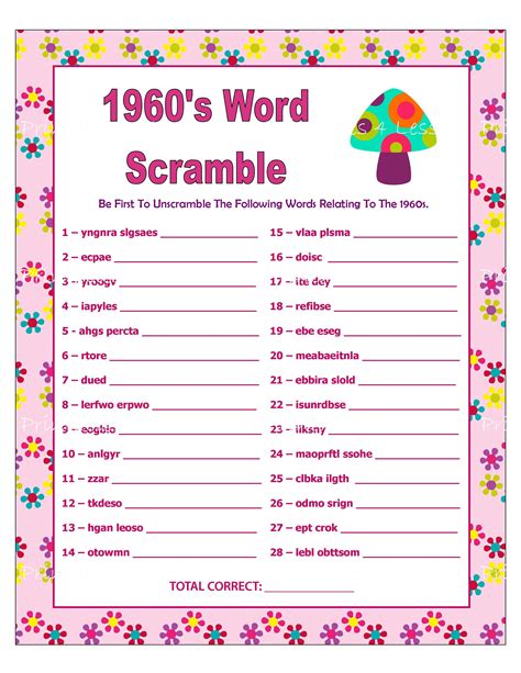 Play Word Scramble .